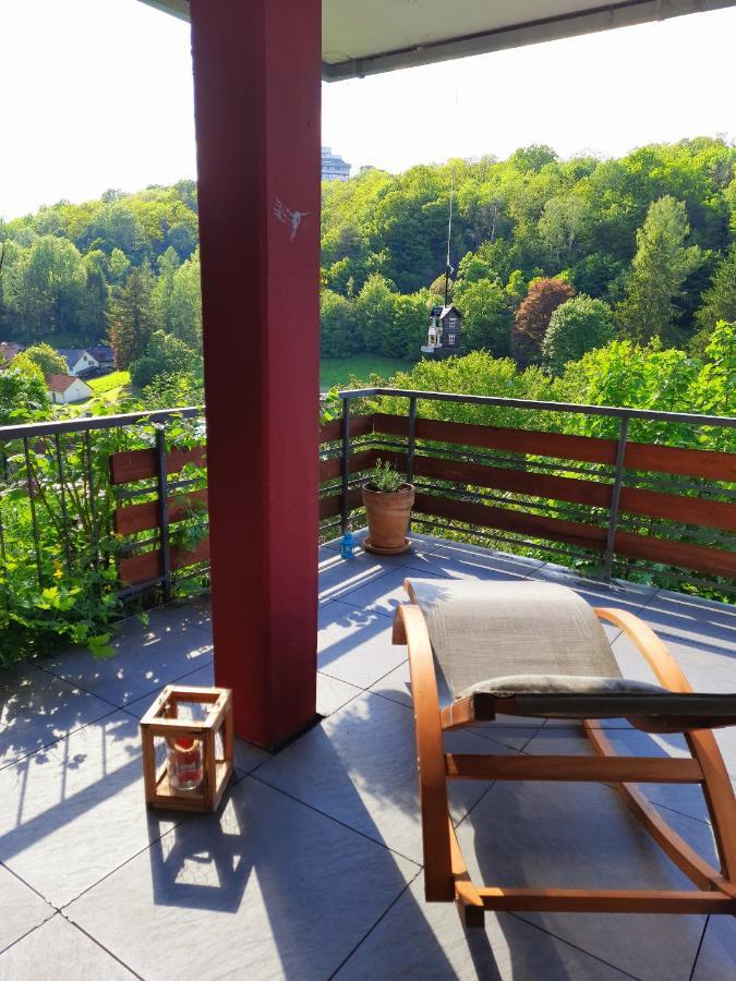 Ferienwohnung Rhododendron - Natur Pur Am Highwalk Rotenburg an der Fulda Exterior photo